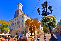 Площадь Рынок в туре с поездкой по замкам Львова